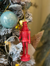 Load image into Gallery viewer, Pink Resin Nutcracker Ornaments
