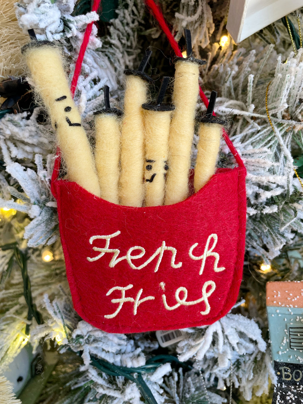Wool French Fries Ornament