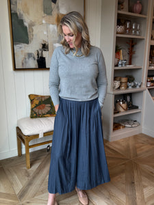 Grey Crew Neck Sweater