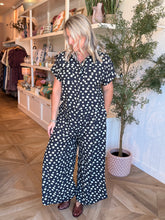Load image into Gallery viewer, Black Polka Dot Pant Set
