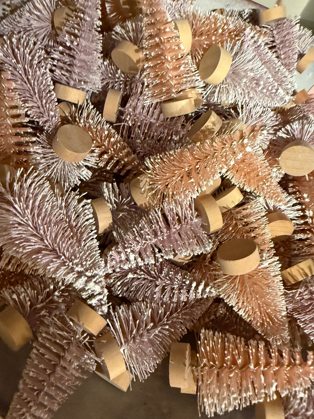 4 for $1 Pink Mini Sisal Tree