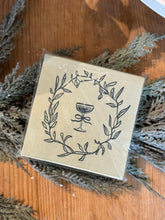 Load image into Gallery viewer, Blue Green Holiday Cocktail Napkins
