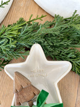 Load image into Gallery viewer, White Christmas Tree Platter
