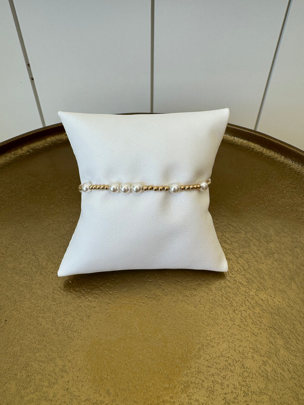 Hope Unwritten 5mm Bead Pearl Bracelet