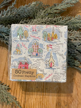 Load image into Gallery viewer, Pack of 50 Holiday Cocktail Napkins
