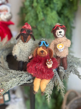Load image into Gallery viewer, Ski Break Dog Ornament
