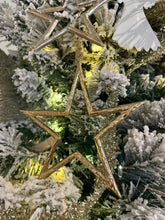 Load image into Gallery viewer, Gold Metal Star Ornaments
