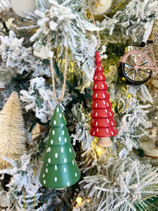 Festive Polka Tree Ornament
