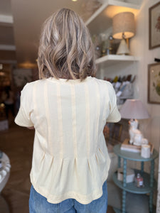Butter Pleated Knit Top