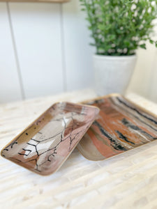 Enameled Stainless Steel Tray