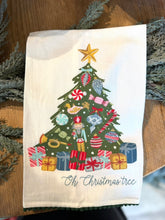 Load image into Gallery viewer, Flour Sack Cotton Hoilday Tea Towels
