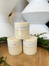 Load image into Gallery viewer, Illume Holiday Scented Pillar Candles
