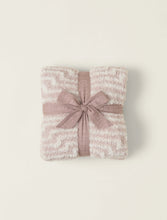 Load image into Gallery viewer, Antique Rose CozyChic Geo Stripe Stroller Blanket
