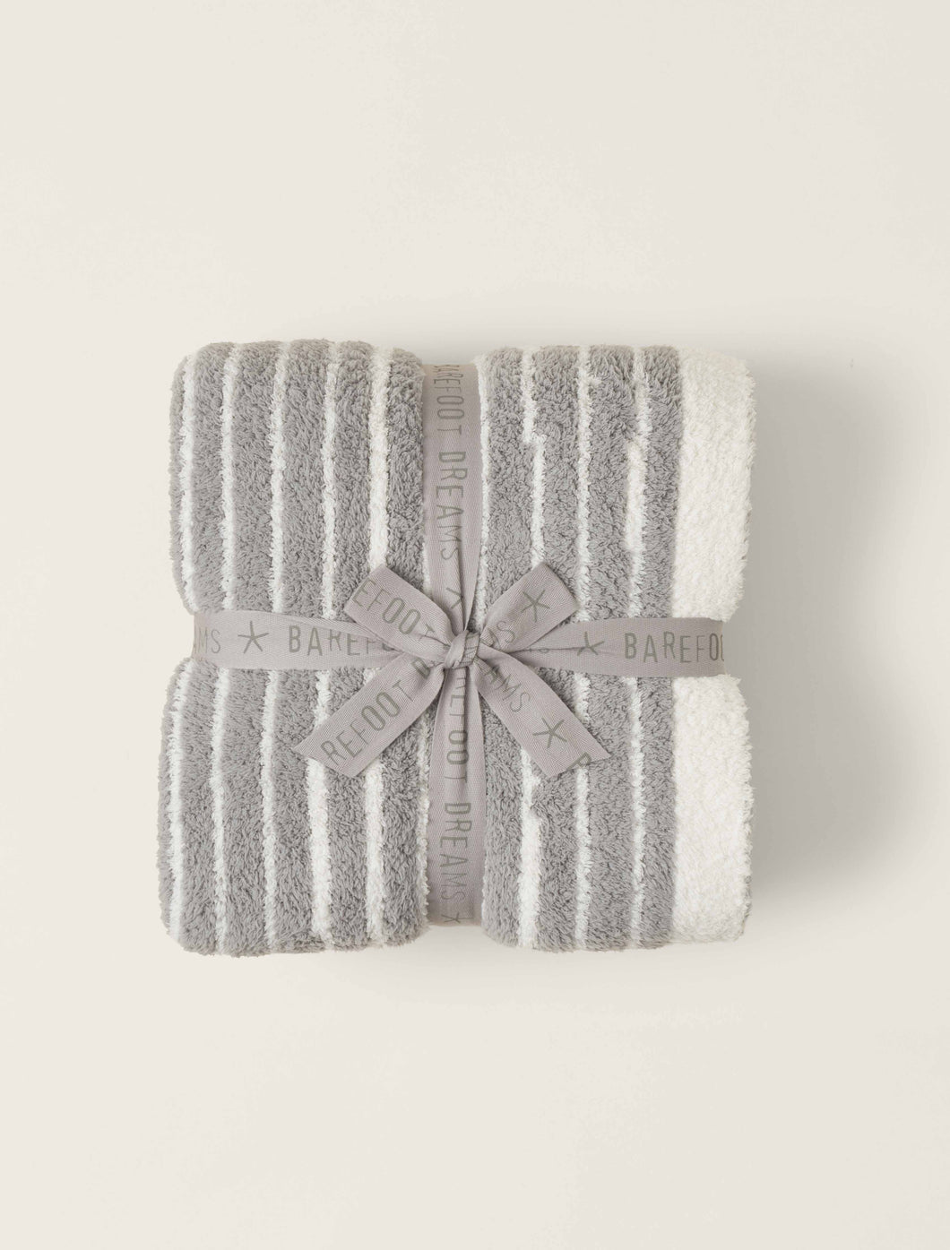 Cream & Pewter CozyChic Stripe Throw