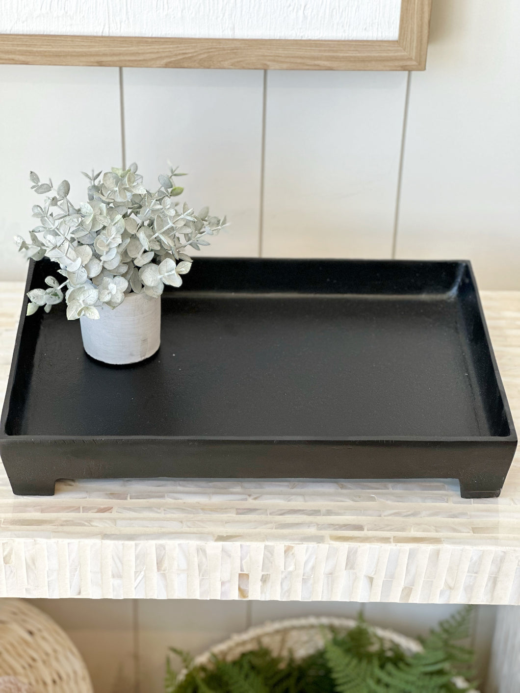 Black Footed Tray