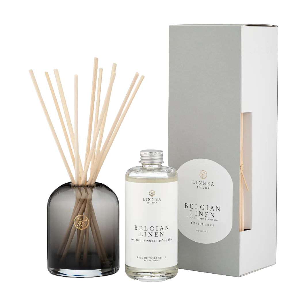 Linnea Belgian Linen Reed Diffuser