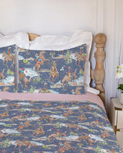 Load image into Gallery viewer, Birdie Chambray Quilt Bedding
