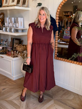Load image into Gallery viewer, Red Bean Parachute Dress

