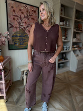 Load image into Gallery viewer, Wine Vintage Star Denim
