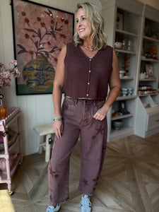 Wine Vintage Star Denim