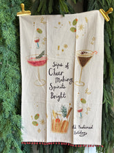 Load image into Gallery viewer, Treat Cotton Tea Towels with Trim
