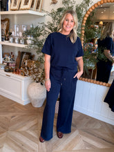 Load image into Gallery viewer, Slate Navy Soft Leisure Set
