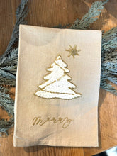 Load image into Gallery viewer, Gold Beaded Embroidered Towels
