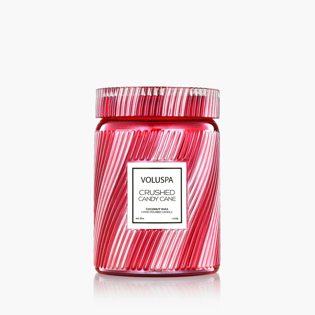 18oz Large Jar Crushed Candy Cane