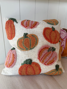 Pumpkins All Over Hook Pillow