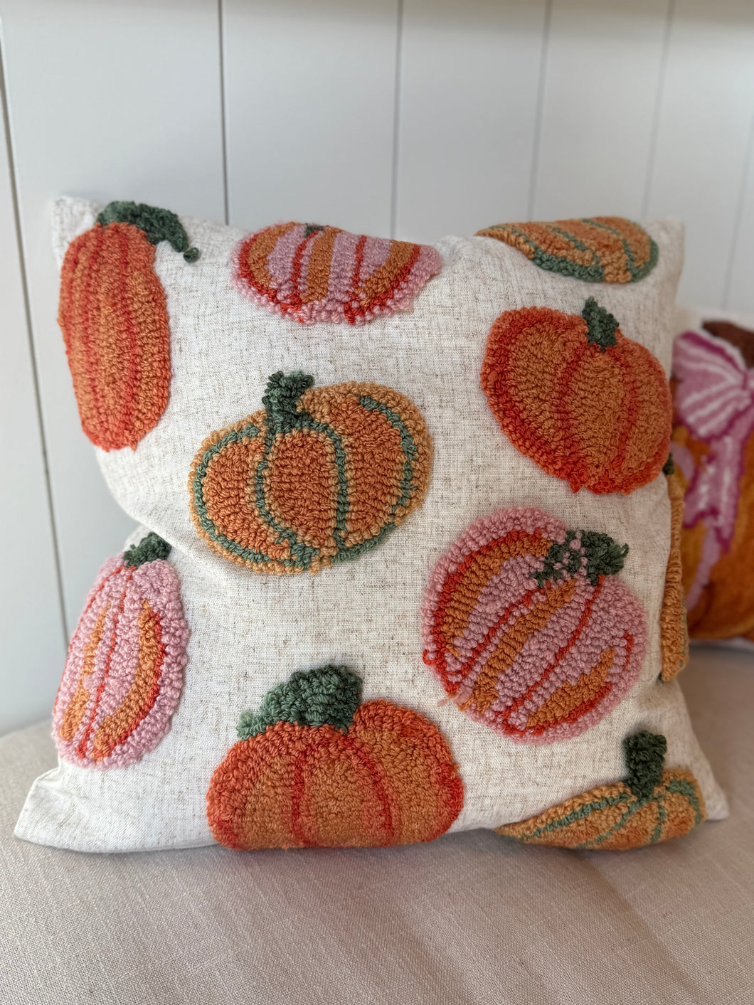 Pumpkins All Over Hook Pillow