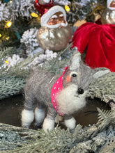 Load image into Gallery viewer, Fancy Wool Felt Dog Ornaments
