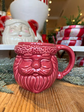 Load image into Gallery viewer, Large Ceramic Santa Mugs
