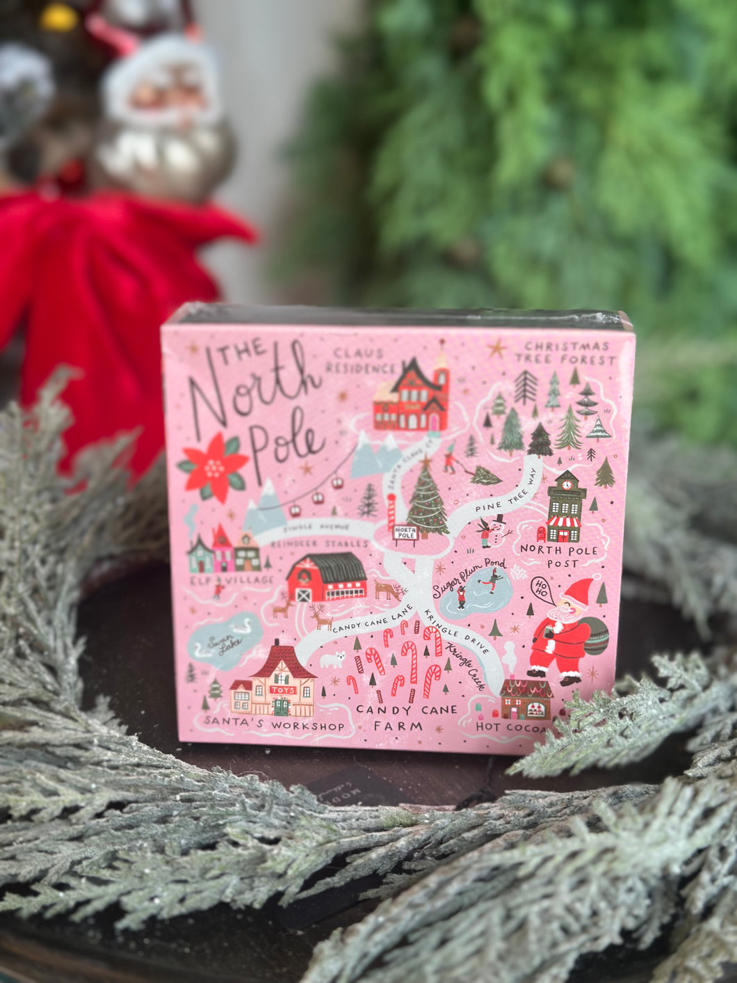 Pink North Pole Matchbox