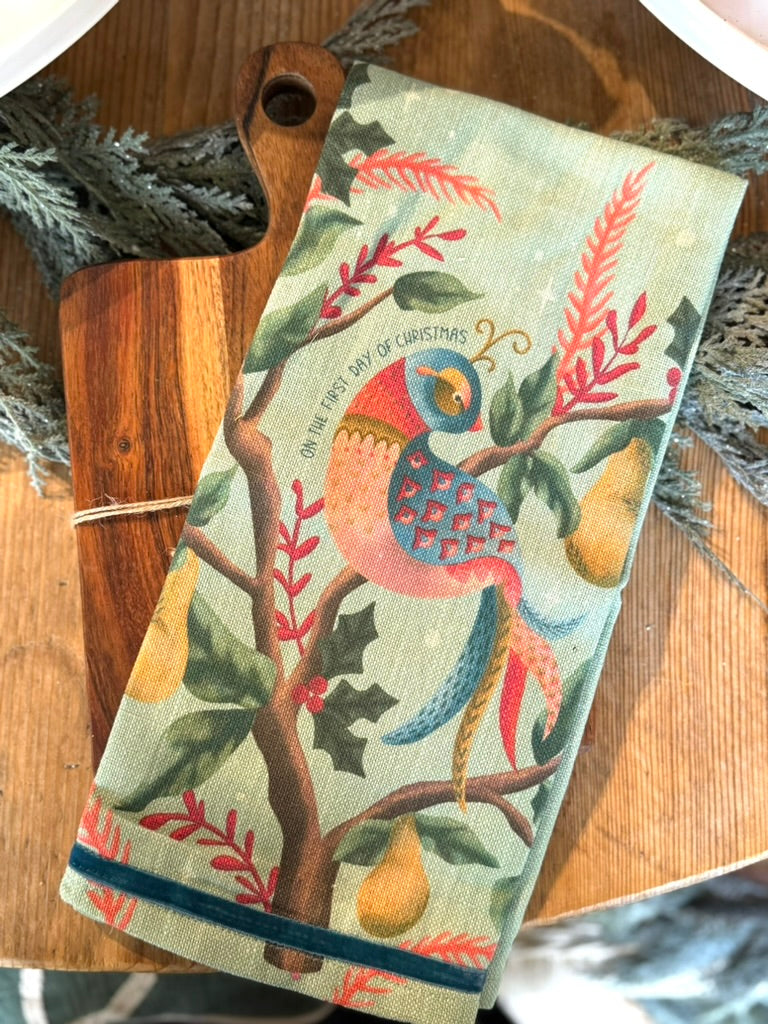 Partridge Pear Tree Cutting Board Set