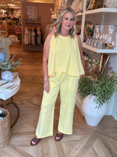 Load image into Gallery viewer, Banana Yellow Swing Tank Top
