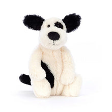 Load image into Gallery viewer, Bashful Black &amp; Cream Puppy Small
