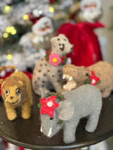 Load image into Gallery viewer, Wool Felt Safari Ornaments
