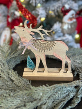 Load image into Gallery viewer, Wooden Deer Figurines
