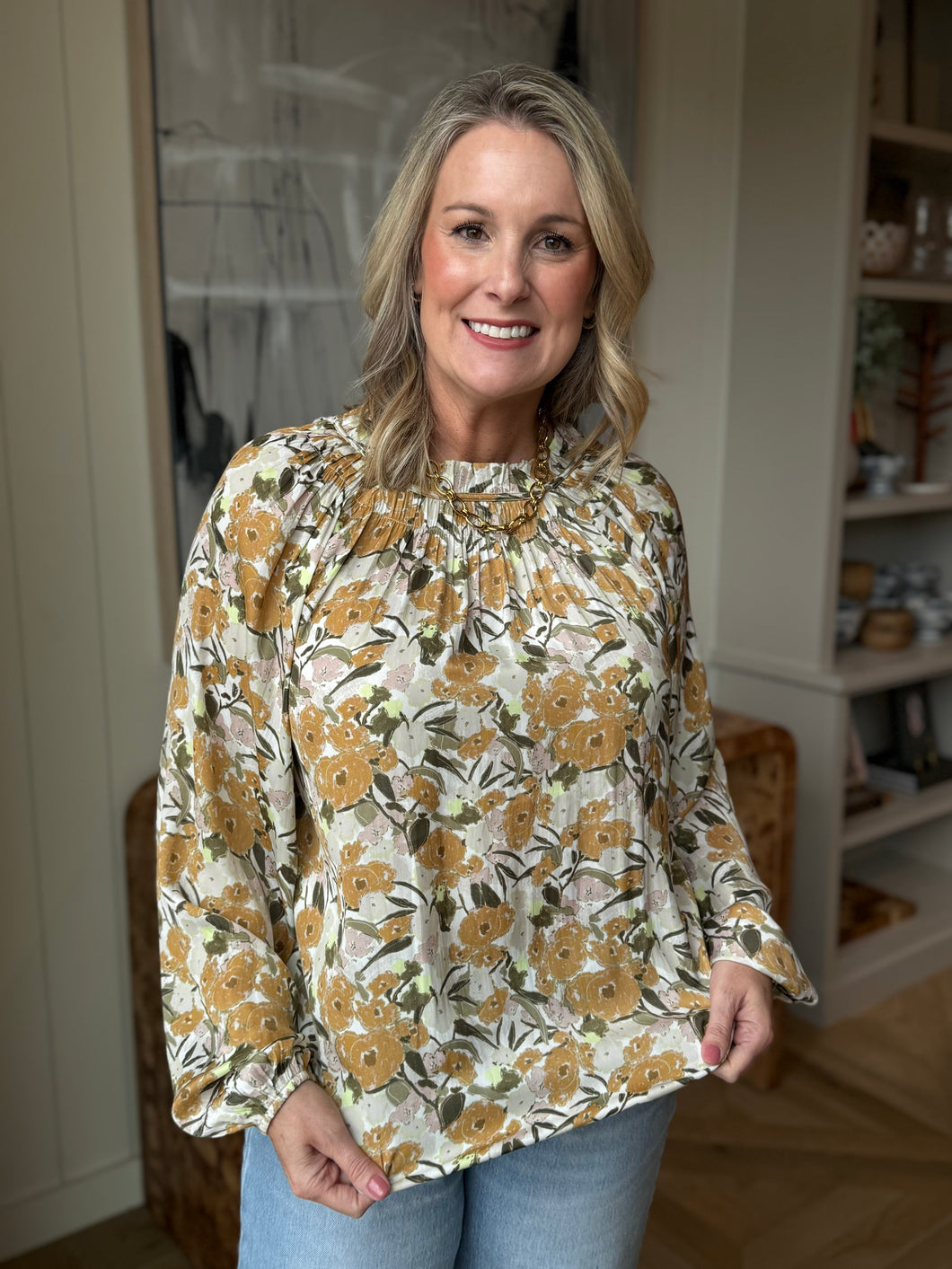 Daydream  Balloon Sleeve Blouse