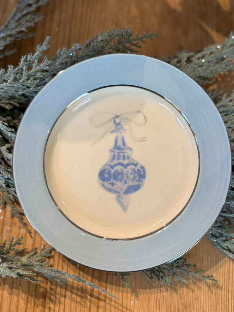Stoneware Ornament Plates