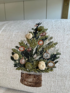 Christmas Tree Lumbar Pillow