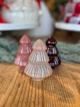 Load image into Gallery viewer, Pink Mini Embossed Glass Trees
