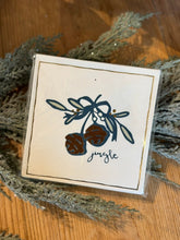 Load image into Gallery viewer, Blue Green Holiday Cocktail Napkins
