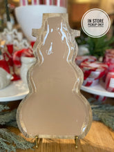 Load image into Gallery viewer, Enamel Wood Snowman Tray
