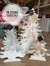 Load image into Gallery viewer, Ivory Distressed Wood Trees
