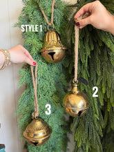 Load image into Gallery viewer, Ornate Brass Bells
