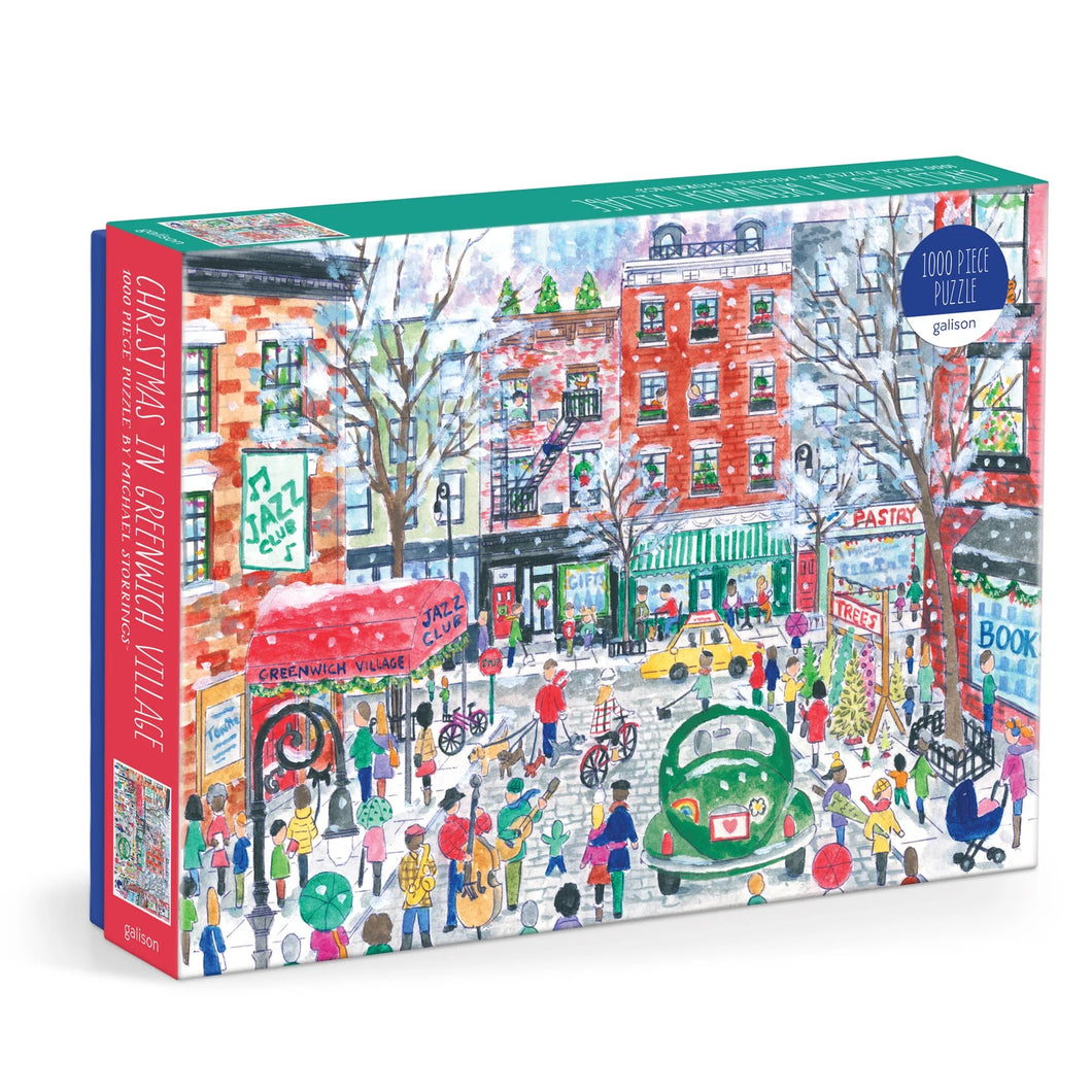 Christmas in Greenwich Village Puzzle