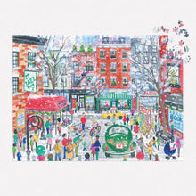 Load image into Gallery viewer, Christmas in Greenwich Village Puzzle
