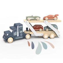 Load image into Gallery viewer, Wood Car Transporter
