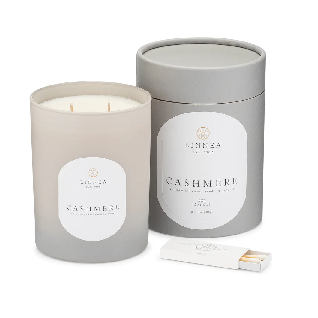 Linnea 2 Wick Candle, Cashmere